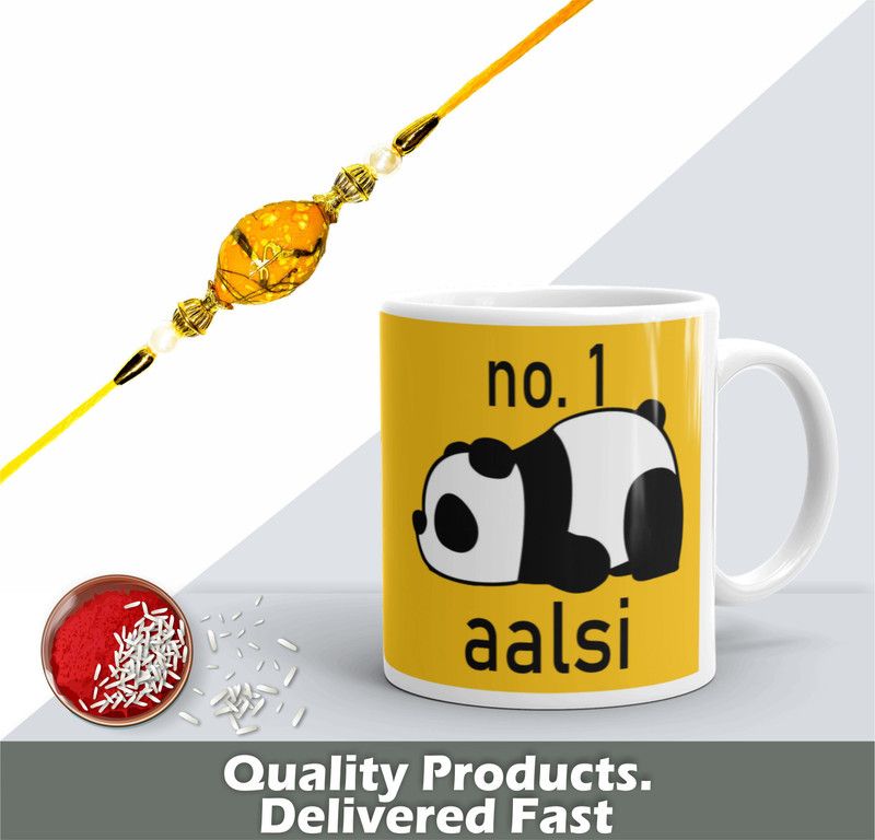 Mug Set  (1 Rakhi, 1Mug, 1 Roli & Chawal (BOX))