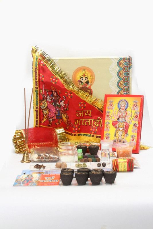 MAA PATLA DURGAMAGA Basic Navratri Puja Kit -01 Prayer Kit