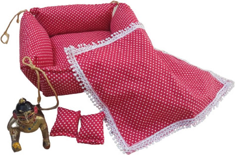laddu ji cotton gaddi\cotton bister set(any one random will come)(size 0to2 s) Dress  (Cotton)