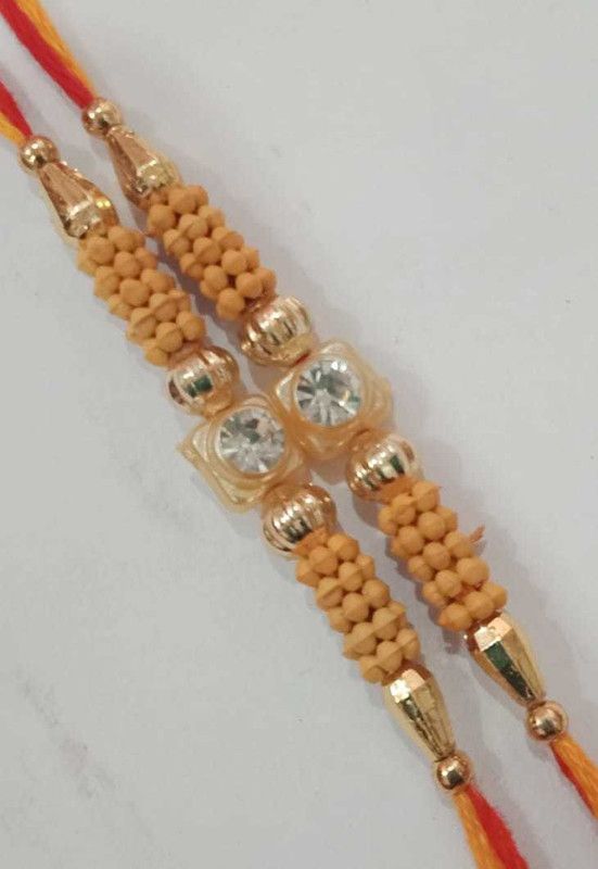 Rakhi Set  (2 Units of Raksha Bandhan Rakhi)