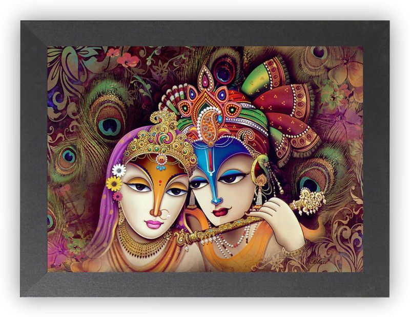 Nuoshopping Krishna Religious Frame