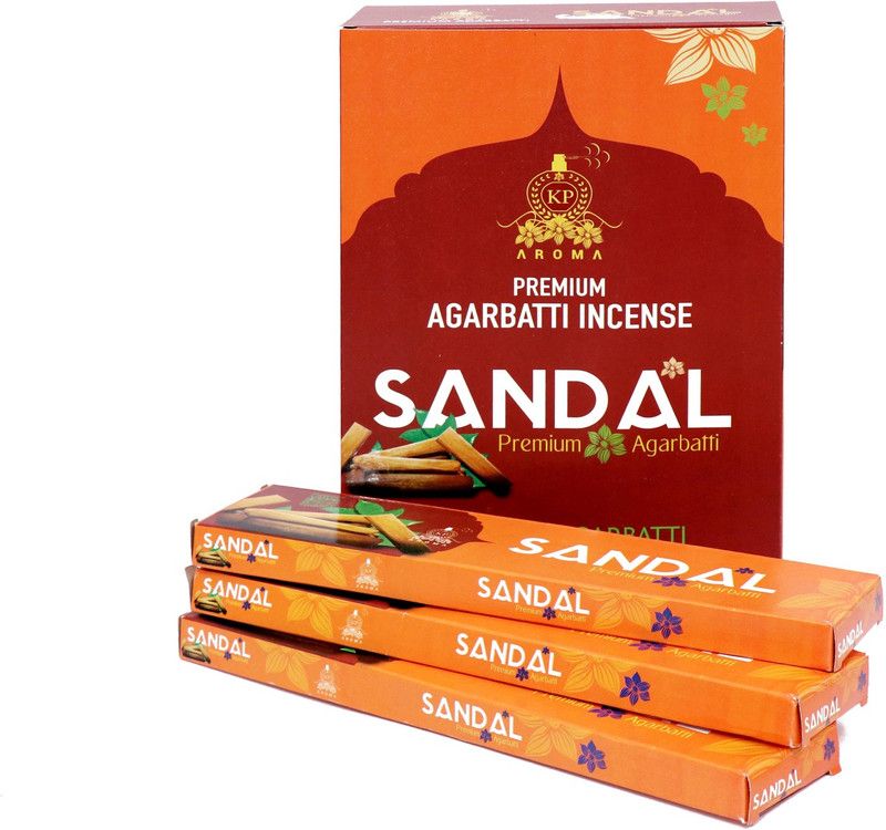 Sandal Premium Agarbatti Floral  (180 Units)
