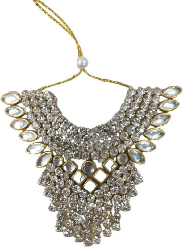 Firmus Gopal ji Jewellery Set Necklace Set (Size-7) Deity Ornament  (Gopal ji Jewellery Set Necklace Set (Size-7))