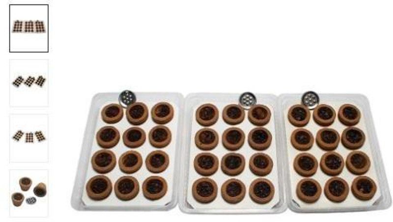 QYZL Chandan Guggal Loban Cup 12 pcs (Pack of 3) Sandal Dhoop  (Pack of 3)
