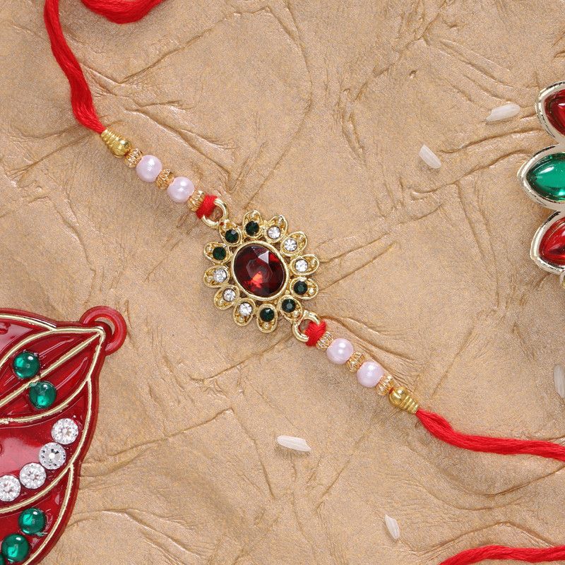 Greeting Card, Rakhi Set  (1 Rakhi, 1 Greeting Card)