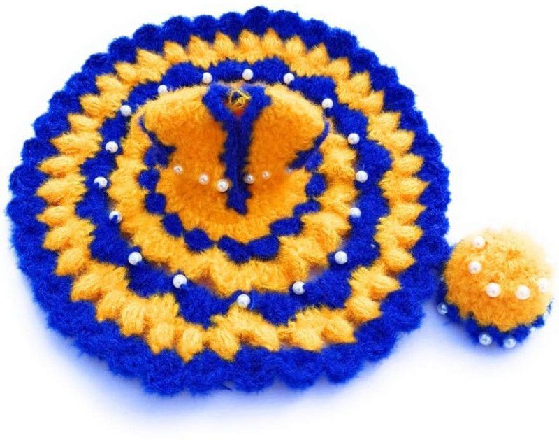Jai shri krishan JSKA000030 Dress For Baby Laddu Gopal / Kanha Ji / Kanhaiya Ji /Little Lord Krishna / Govinda / Thakur Ji / Bal Gopal / Murlidhar Made Of Woolen Dress  (Wool)