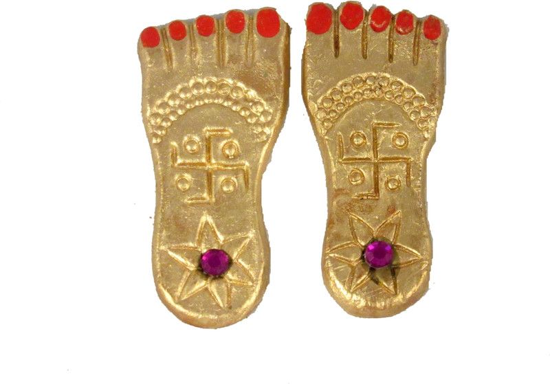 SUNINOW LAXMI JI Religious Footprint  (Terracotta)