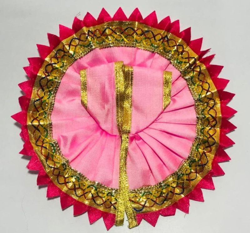 Hari Collection Laddu Gopal Dress, Silk Dress ( Size 4 No.) Dress  (Silk)