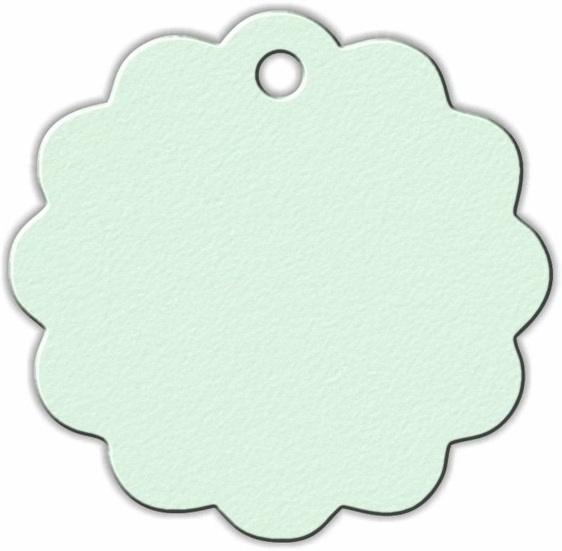 CVANU Greeting Card  (Pastel Green, Pack of 400)