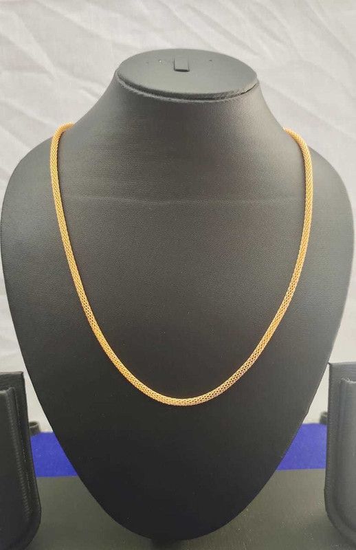 KedarKanth Golden Paip Chain For Women  (1)