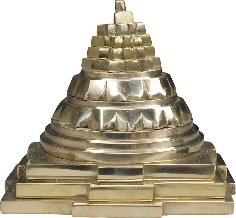 01044 Brass Yantra  (Height11)