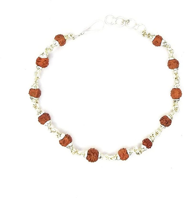 Bracelet Set  (1 Rakhi, 1 Chawal Roli Pack, 1 Greeting Card)