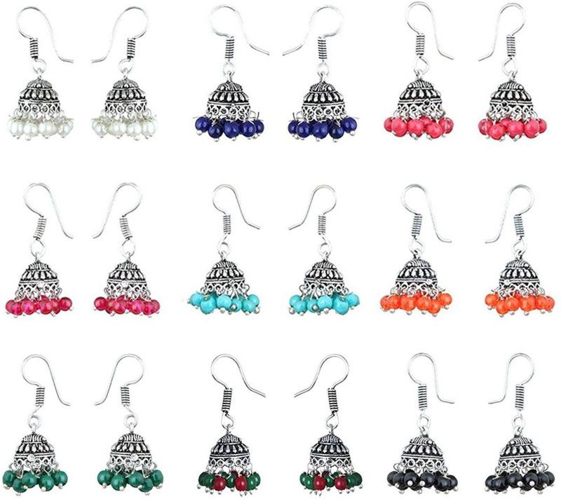 Zcarina RAK_SilverMix99_S  (1 Pair of Earrings)