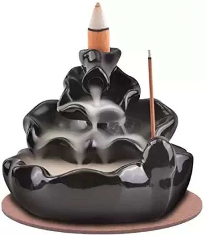 Polyresin Incense Holder  (Beige)