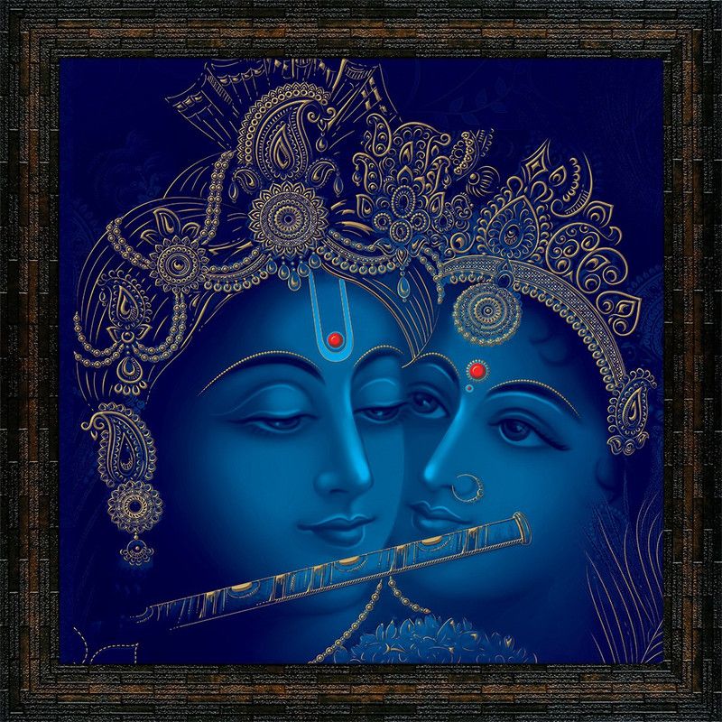 KBH Art Gallery Lord Ganesh Religious Frame