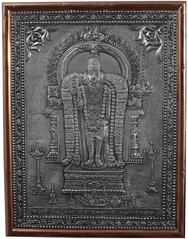 Kapasi Handicrafts Murugan Religious Frame