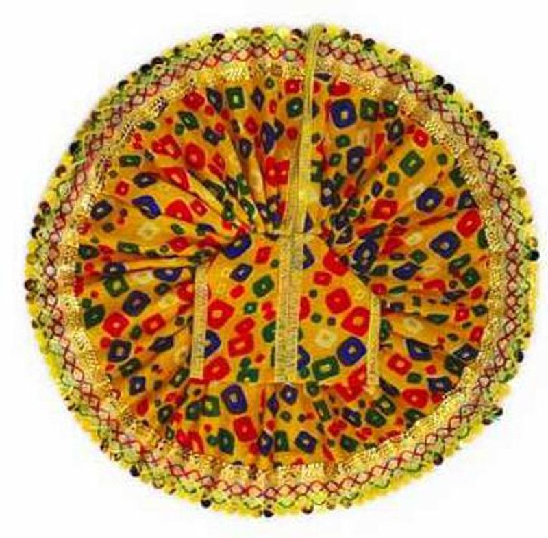 SRGK TRADERS Laddu Gopal Dress  (Cotton, Silk)