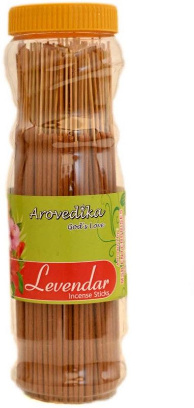 Arovedika LAVENDER 1 BOX WHITE AGARBATTI (250GM IN BOX) PREMIUM WHITE INCENSE LAVENDER  (250, Set of 1)