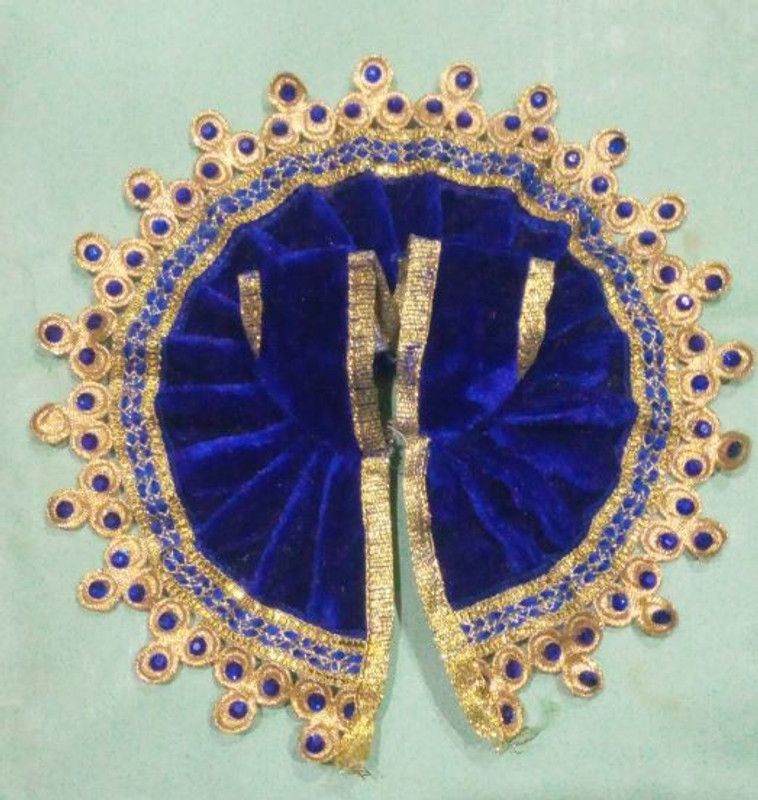 FEST N LIFE Shri Krishna Dress  (Velvet)