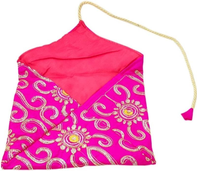 Mannsalwa FSM Mart Holy Book Cover Juzdaan Pink For Quran Bible Geeta Guru Granth Sahab Dress  (Velvet)