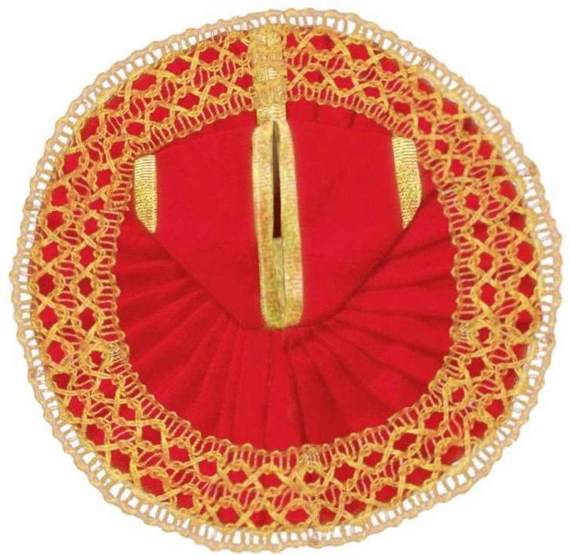 MAJANSY Laddu Gopal Size 2 Dress  (Silk)