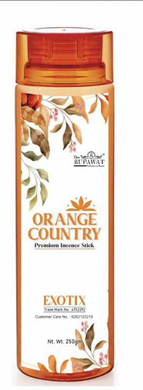 The Rupawat perfumery house ORANGE COUNTY Premium Incense Stick 250GM NIGHT QUEEN  (12, Set of 1)
