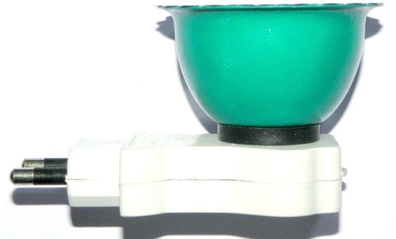 Tittle Kapoor Dani Stainless Steel Incense Holder  (Green)