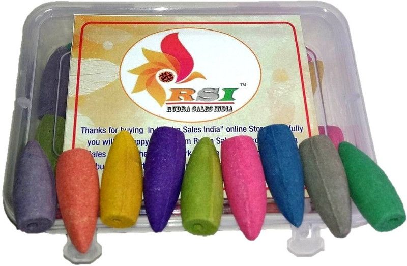 RSI. Backflow Incense Cone Dhoop  (Pack of 500)