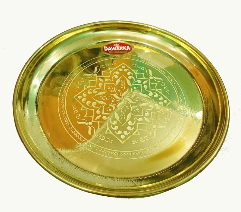 RAJSONS Brass  (1 Pieces, Yellow)
