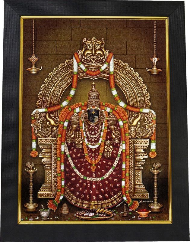 101Temples Padmavathi God Photo Religious Frame