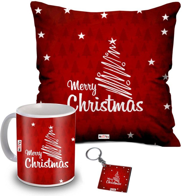 Flipkart SmartBuy Cushion, Mug, Keychain Gift Set
