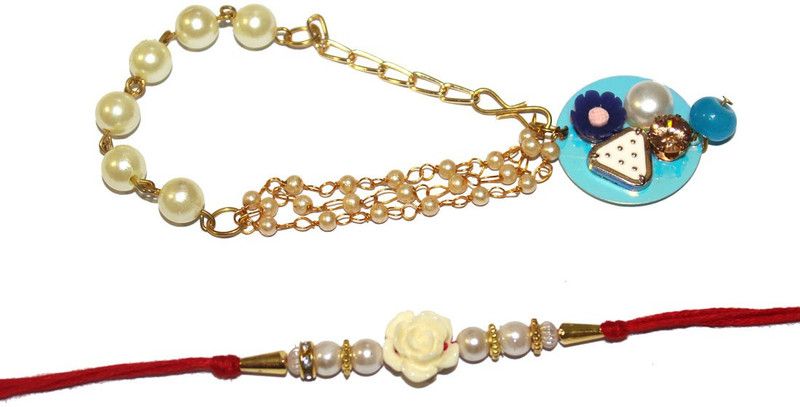 Rakhi Set  (1 Rakhi & 1 Bracelet)