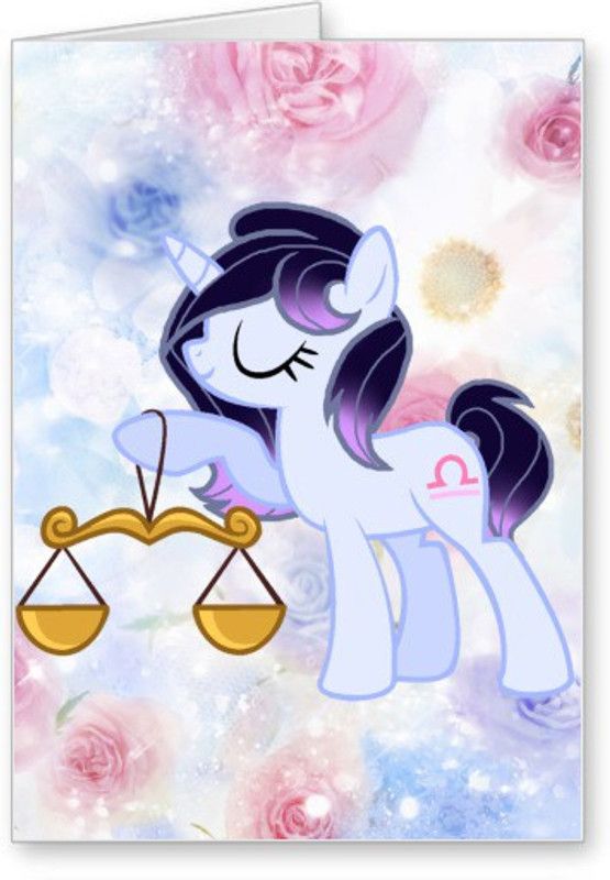 Lolprint Libra Zodiac Sign Greeting Card  (Multicolor, Pack of 1)