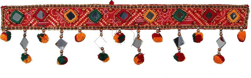 Satvat Traditional Temple/Mandir Decoration Toran  (Handicraft)