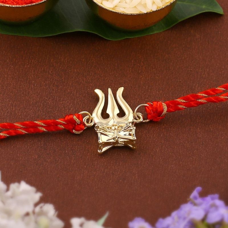 Chawal Roli Pack, Rakhi Set  (one Rakhi)