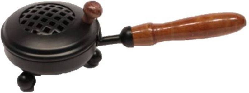 HIHOMEDECOR Iron Incense Holder  (Black)