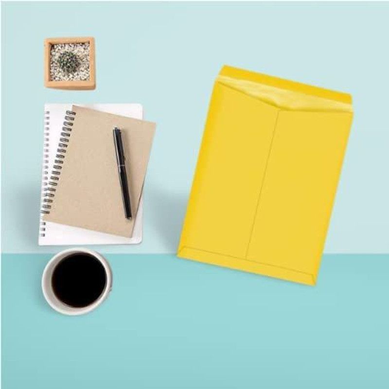 Printmaxx Envelopes  (Pack of 25 Yellow)