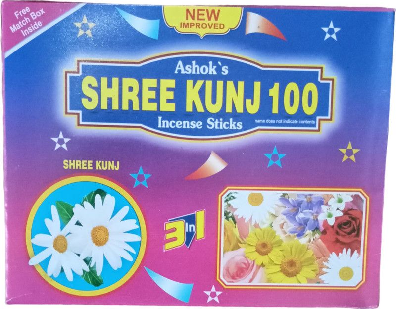 SHREE KUNJ 100_Shree Kunj Fancy fragrance, Natural Fancy fragrance, Glory Fragrance, Mixed fragrance  (240, Set of 1)