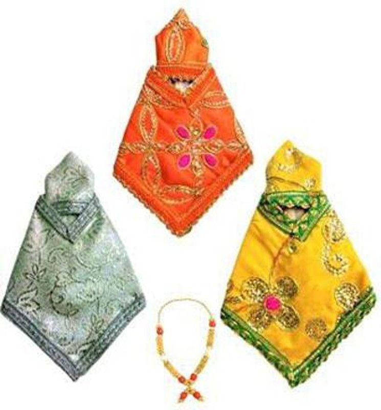 MountAlps Sai Baba Dress  (Silk)