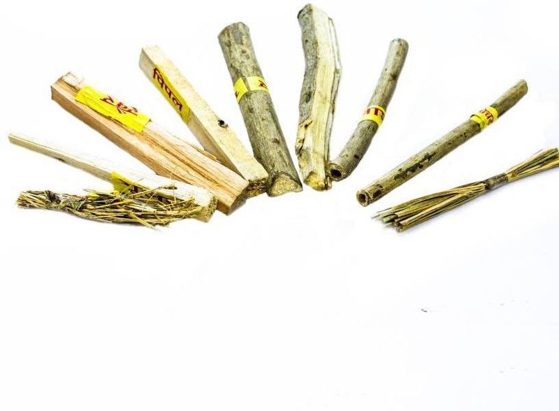CarbonShot 100% Pure Navgraha samhida wood (Set of 3) | Navgraha puja I Puja Samagri