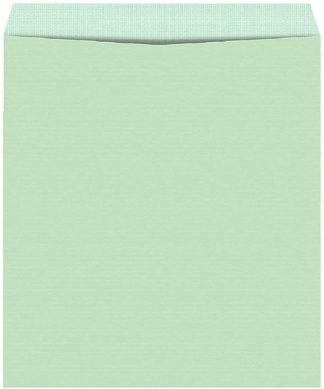 JSMSH A4 Size 12x10 inch Cloth line Courier Cover Set of 50pcs,Courier envelopes,Courier Cover Green,Green envelopes for Office Letter Document Envelopes  (Pack of 50 Green)
