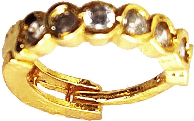 Duepio Duepio Gold-plated Plated Brass Nose Stud ()