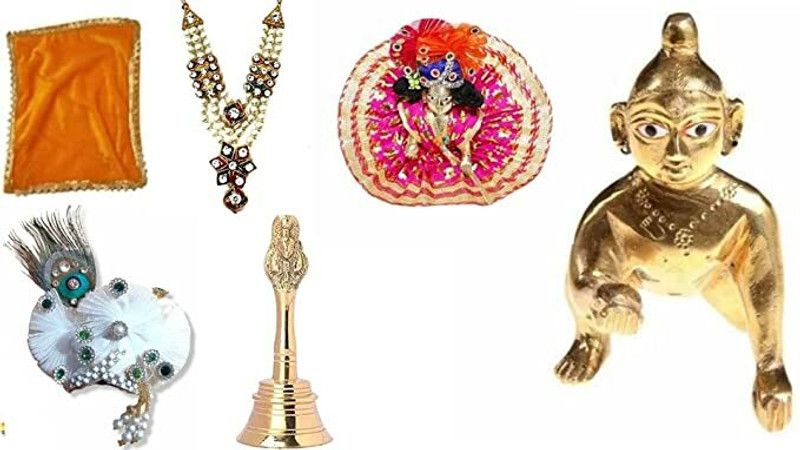 Dalthamman combo Deity Ornament  (laddu gopal)