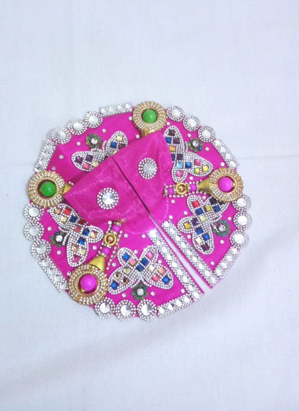 JBAB CREATION LADDU GOPALJI/KANHAJI/ Dress  (Silk)