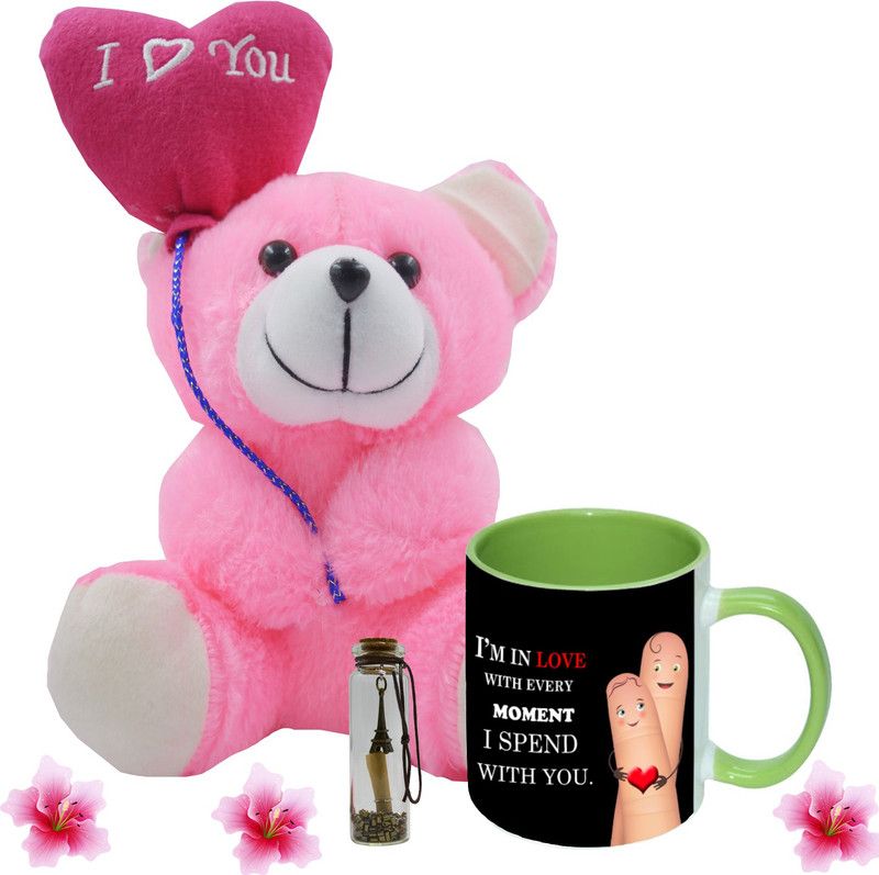 ME&YOU Mug, Message Pills, Soft Toy Gift Set