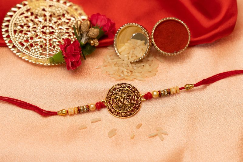 Rakhi Set  (Rakhi::Roli::Chawal)
