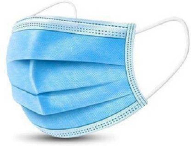 Mitawa Breathable Surgical Pollution Face Mask Respirator with 3 Ply pack of 10  (10 surgical mask)