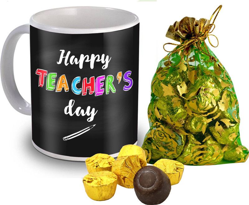 Midiron IZ19Choco15ThailiMU-DTTeachersDay-159 Ceramic Gift Box  (Multicolor)