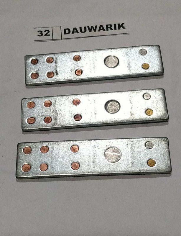 Shubh Sanket Vastu Dev Dives Dauwarik (Mahavastu Remedies) Set of 3 Strip Steel Yantra  (Pack of 3)