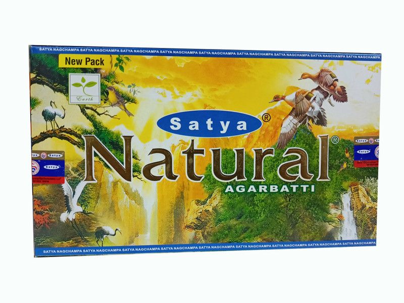 Quickcollection Satya Natural Incense Stick Natural Herbs Agarbatti Long Lasting Fragrance  (30, Set of 2)